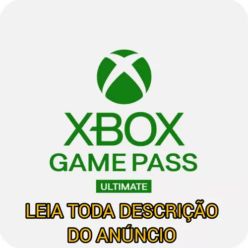 Game Pass Ultimate3 Meses  Pague no boleto ou Cartão em 12x