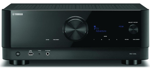 Amplificador Receptor Yamaha Rx-v4a 5.2 Teatro En Casa Negro