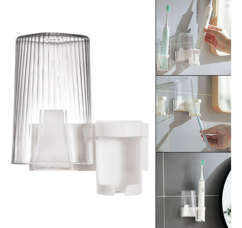 Soporte Para Cepillos De Dientes Para Colgar En La Pared Y