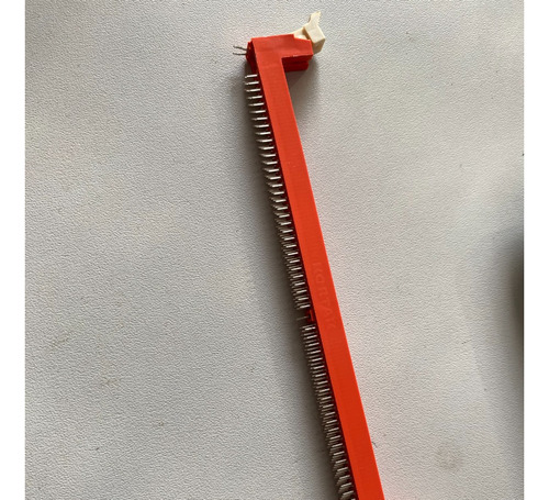 Conector De 240 Pinos Para Memória Ddr 2desk Laranja Claro