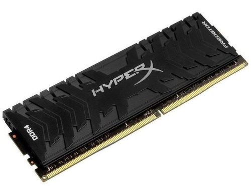 Memória RAM Predator color preto  8GB 1 HyperX HX424C12PB3/8