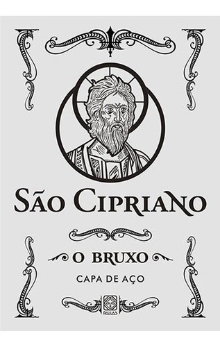 Livro Sao Cipriano O Bruxo (capa De Aco)