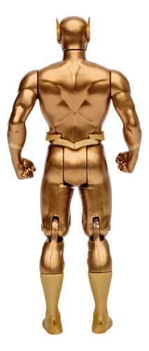 Figura Dc Direct Super Powers 13 Cms Flash Dorado