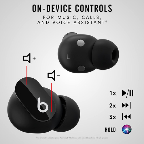Auriculares Inalámbricos Con Cancelación De Ruido Negro