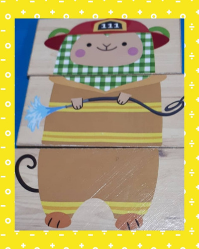 Imagen 4 de 6 de Juegos Didácticos De Madera, Artesanales. Personalizados