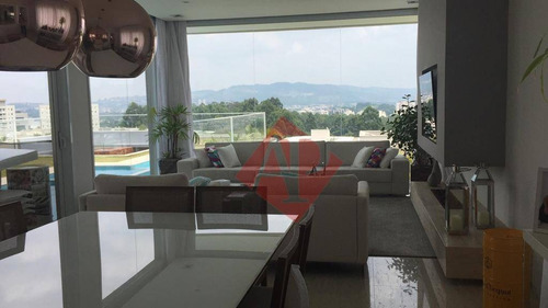 Casa Com 4 Dormitórios À Venda, 567 M² Por R$ 4.500.000,00 - Tamboré 10 - Santana De Parnaíba/sp - Ca1249