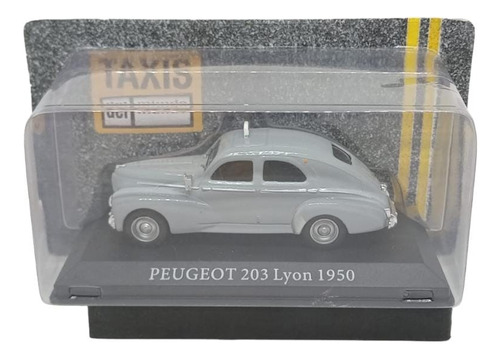 Auto Coleccion Taxis Del Mundo Peugeot 203 1950 Lyon