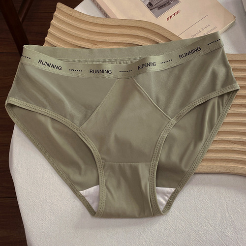 Calzoncillos De Cintura Media En Mezcla De Algodón Para Muje