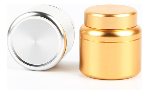 . Frasco Bien Sellado For Café Té De Azúcar En Aluminio