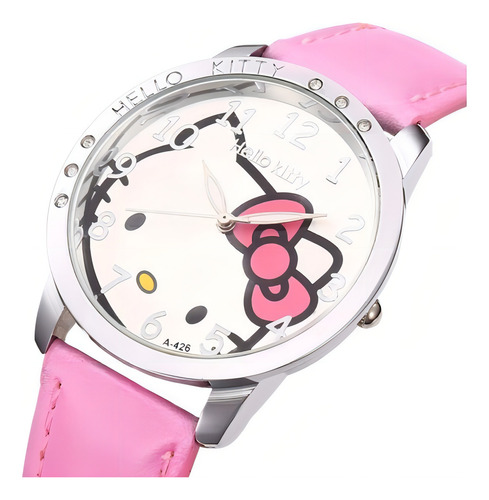 Hermoso reloj para mujer de Hello Kitty para niños