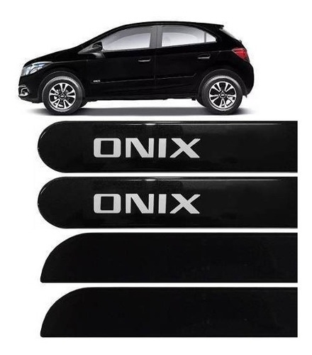 Friso Lateral Onix 2012 2013 2014 2015 2016 Preto Global