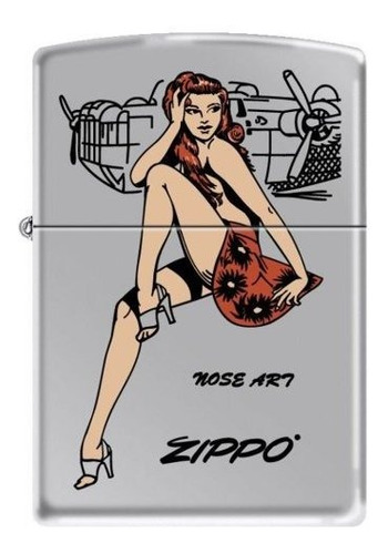 Zippo  Arte De La Nariz Chica Modelo  Más Ligero, 6883, Alto