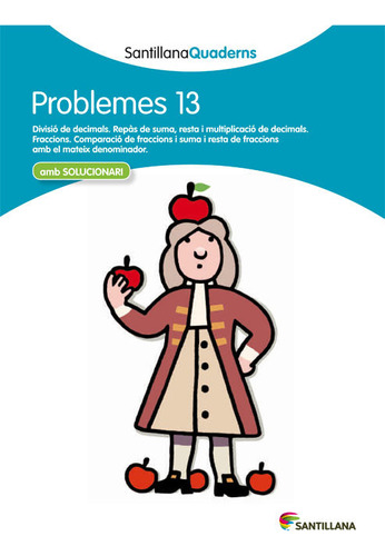Santillana Quaderns Problemes 13 (libro Original)