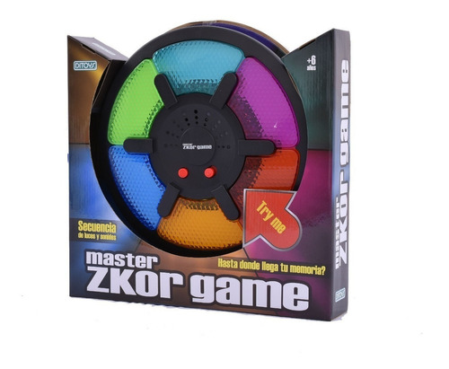 Juego Memoria Master Zkor Game El Grande Luz Sonido Ditoys