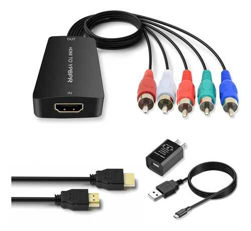 Convertidor Dingsun Hdmi A Componentes Hdmi A Ypbpr Compone.