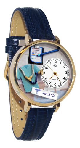 Reloj 3d Scrub Life Para Hombre O Mujer Diseño Único Y Diver