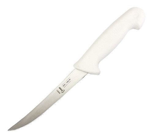 Cuchillo Despostador Curvo Eskilstuna 304 Plást. Inox. 15 Cm