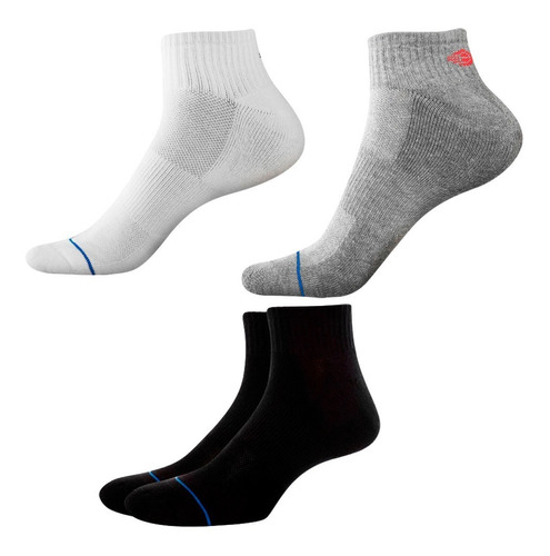 Pack 3 Pares Soquete Hombre Elemento Ultrasport Extralight