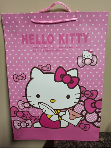 Bolsa De Regalo Hello Kitty (grande 45x32cm)