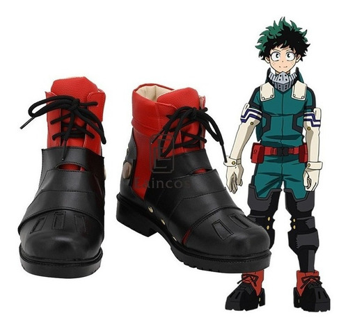 Zapatos De Anime My Hero Academia Midoriya Izuku, Botas Cort