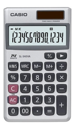 Calculadora Portatil Casio Sl 340va 14digitos Original Nueva