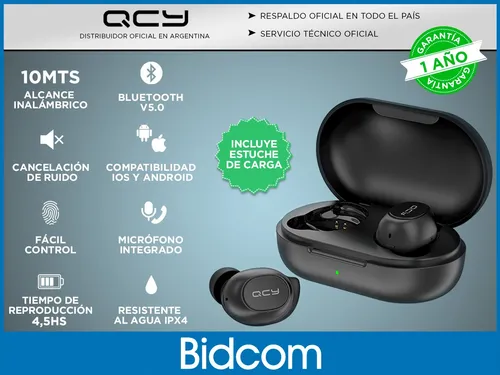 QCY T9 - audifonos tws in ear inalambricos bluetooth 5.0 ipx4