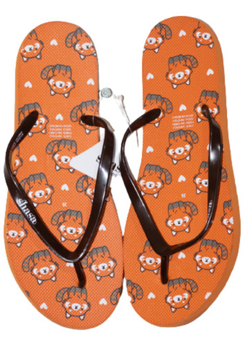 Sandalias Panda Rojo Firefox