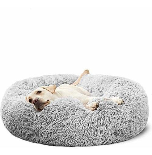 Hachikitty Camas Para Perros Calmante Donut Cuddler, Camas P