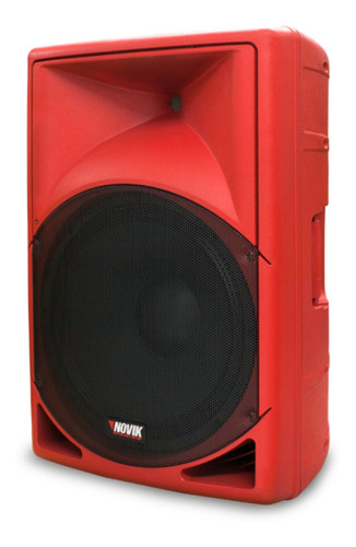 Parlante Novik Neo EVO 300A USB con bluetooth  rojo 110V/220V