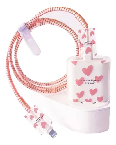 Funda Protectora Para Cable Y Cargador Para Iphone 20w