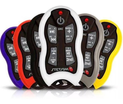 Imagen 5 de 8 de Control Remoto Programable Stetsom Sx2 500 Mts Alcance Azul