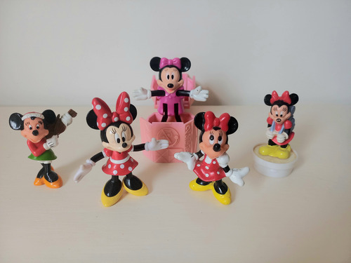 Set Muñecos Disney Minnie Mouse (Usado)