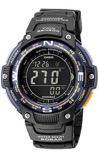 Casio Sgw-100-2bcf Twin Sensor Digital Display Quartz Reloj