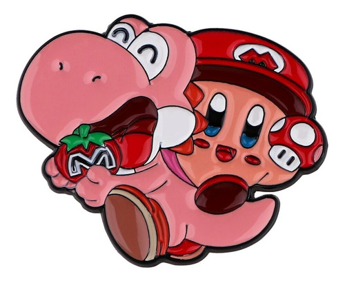 Pin Yoshi Y Kirby