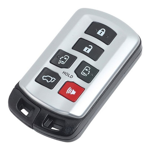 Carcasa Llave Control Proximidad Para Toyota Sienna 6 Boton