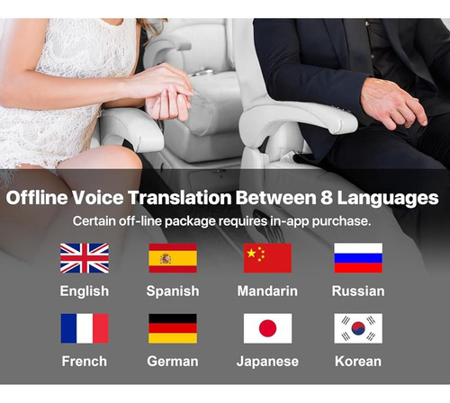 Ear Bud Language Translator, Real Time Language Translator