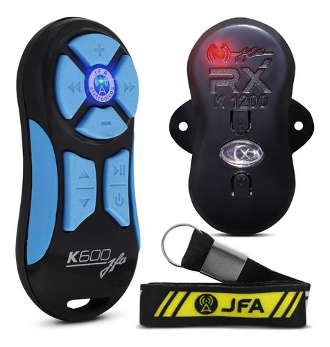 Controle Longa Distância Jfa K600 600 Metros Preto E Azul