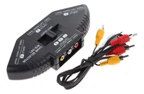 Comprar Selector Switch Audio Video 3 Entradas 1 Salida Rca