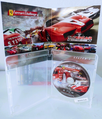 Jogo De Ps 3 Ferrari Challenge Game Original Físico Play 3 (Recondicionado)