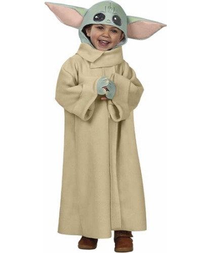 Disfraz De Yoda Para Niño De Lujo Star Wars The Mandalarion 