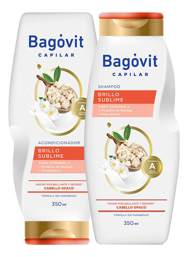 Bagóvit Capilar Rutina Brillo Sublime Para Cabello Opaco