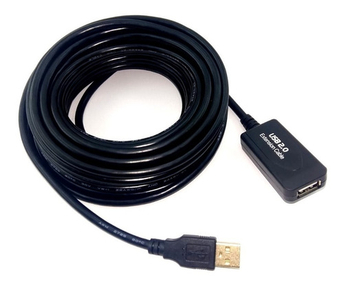 Imagem 6 de 7 de Extensão Usb 2.0 Amplificada Mouse Cam - 15 Metros Win Cabos