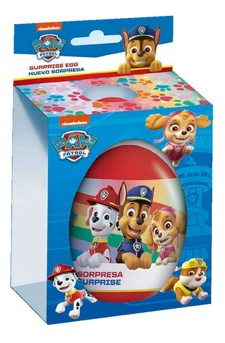 Huevo Sorpresa Grande 12cm Paw Patrol