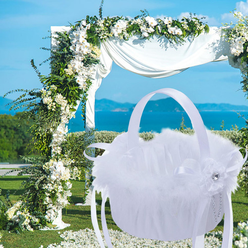 Cesta De Boda Decoración Accs Suministros De Fiesta Pelusa