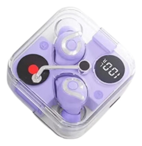 Audífonos Bluetooth Manos Libres E89 Dual Mode Color Violeta