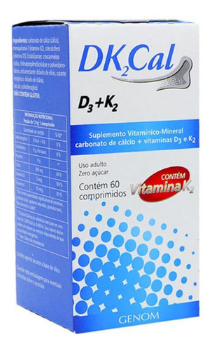 Dk2 Cal Com 60 Comprimidos