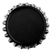 Comprar 100 Tampinhas Para Garrafa De Cerveja Na Cor Preta