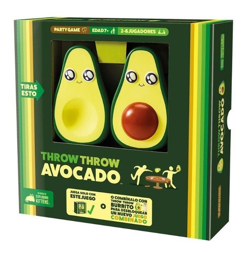 Throw Throw Avocado - Juego De Mesa / Demente Games