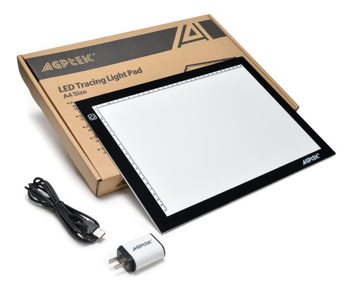 Agptek Nuevo A4 Led Artcraft Tracing Light Pad Área Ac...
