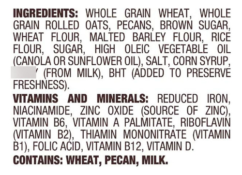 Cereal Great Grains Nueces Crujientes 4 Paquetes De 454 G